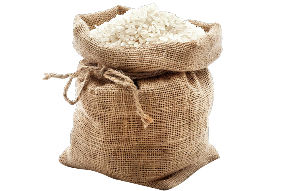 Sack of premium rice, an agro export product